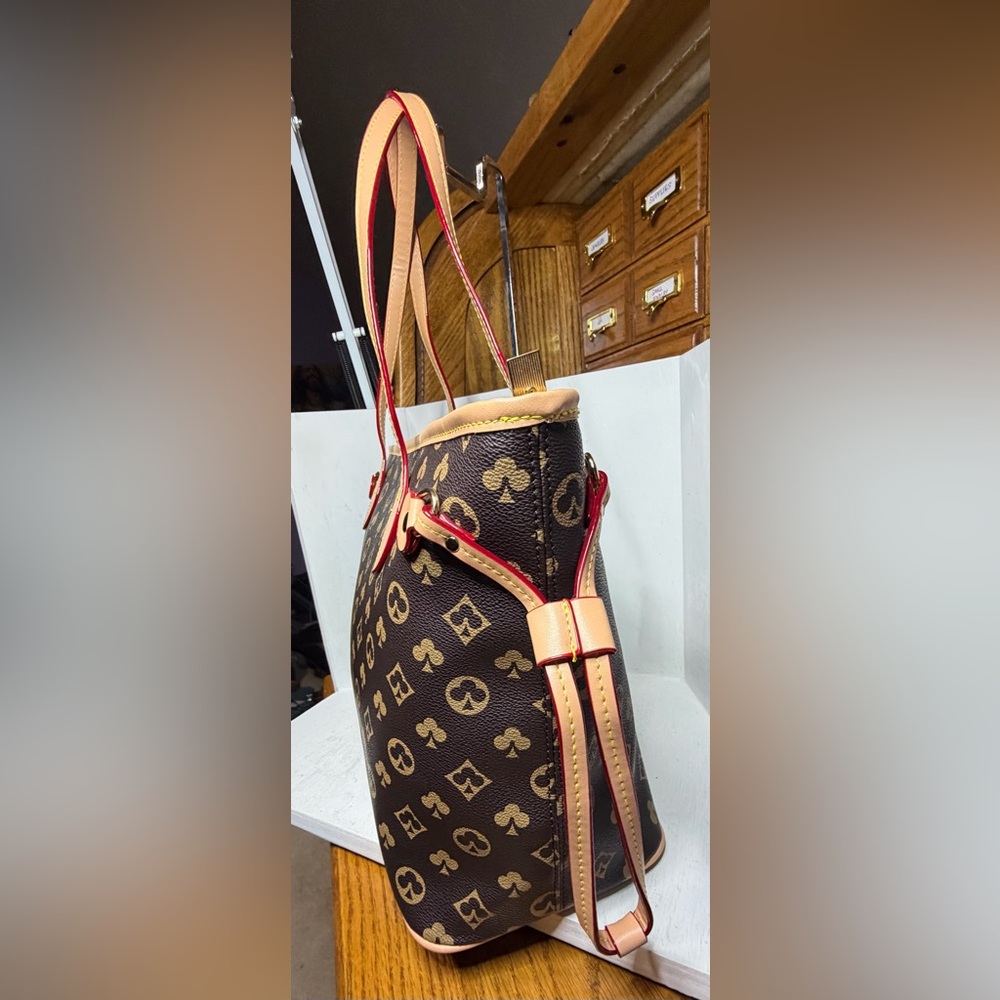 Designer Inspired Monogram Tote - image 10